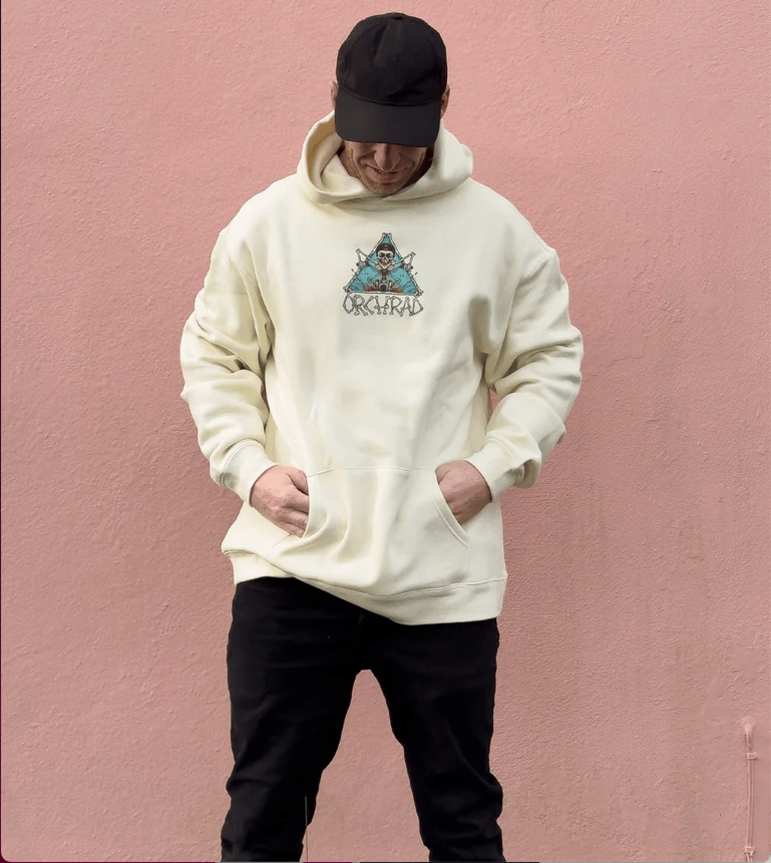 SKELETON BIKER HOODIE | ORCHRAD®